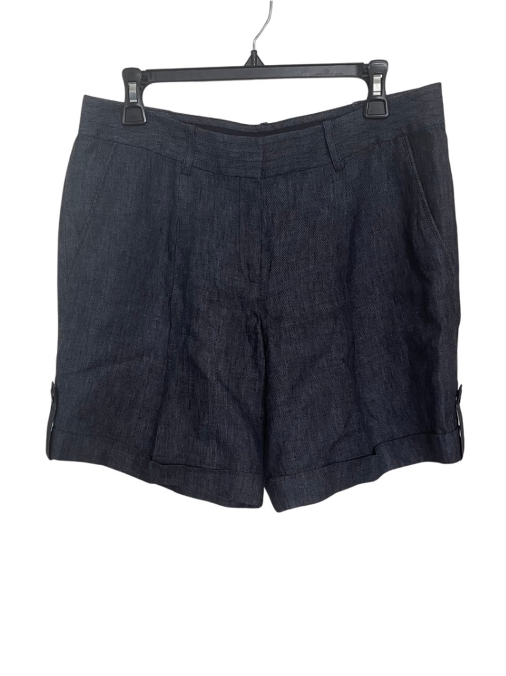 Lafayette 148 Pure Linen Relaxed Leg Shorts